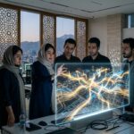 نمودار هوشمند مدیریت پیک مصرف برق در شبکه توزیع مدرن