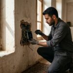 قوطی کلید سنتی و کلید هوشمند لمسی