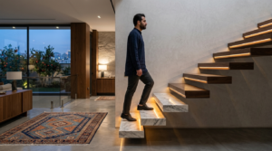 سیستم نورپردازی هوشمند پله با سنسور دقیق و کاهش خطای سنسوری