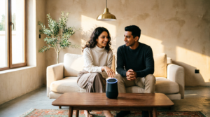 نمای خانه هوشمند با سرویس‌های هوشمند Google Home Premium